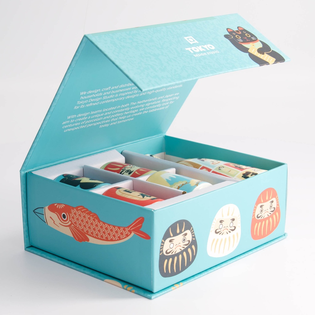 Kawaii Japan Sake Set 1:4 120/50ML 21681 1/12