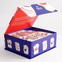 Kawaii Lucky Cat Sake Set 1:4 120/50ML 21689 1/12