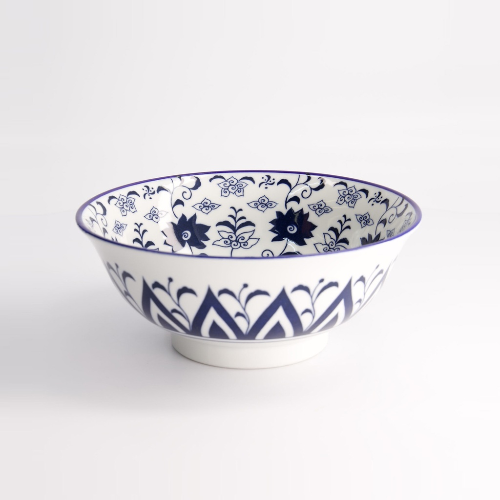 Tokyo Blue Botan Mixed Bowls 15x7cm 550ml HB-2 6/48