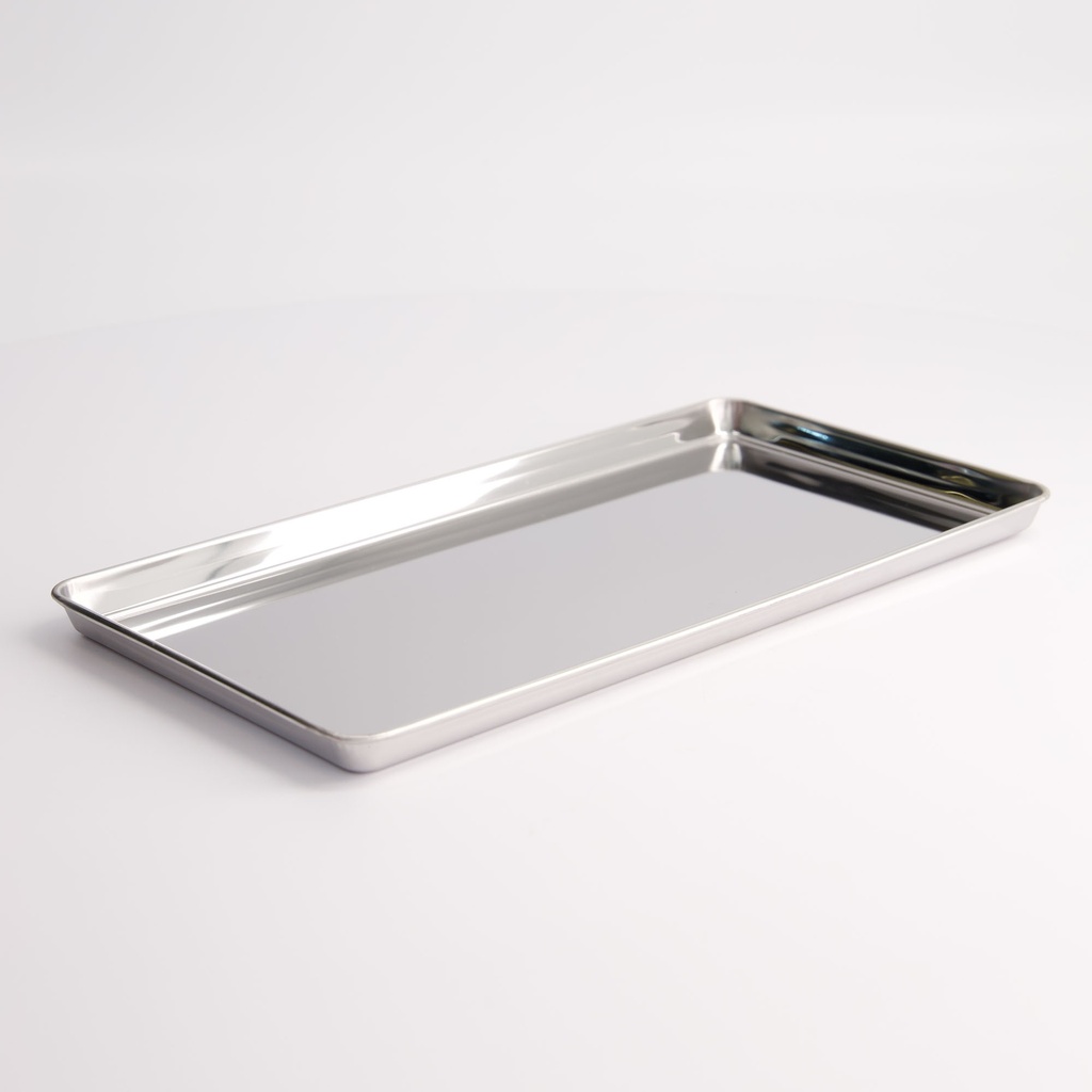 Kitchen Stainless Steel Tray 15x28.5x1.3cm 0321-482 12/120