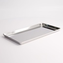 Kitchen Stainless Steel Tray 15x28.5x1.3cm 0321-482 12/120