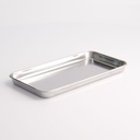 Kitchen Stainless Steel Tray 10.5x19.5x1.5cm 0321-644 12/120