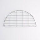 Kitchen Stainless Steel Net Half Moon 10.5x20x1cm (fits tray #21745) 0336-704 10/240