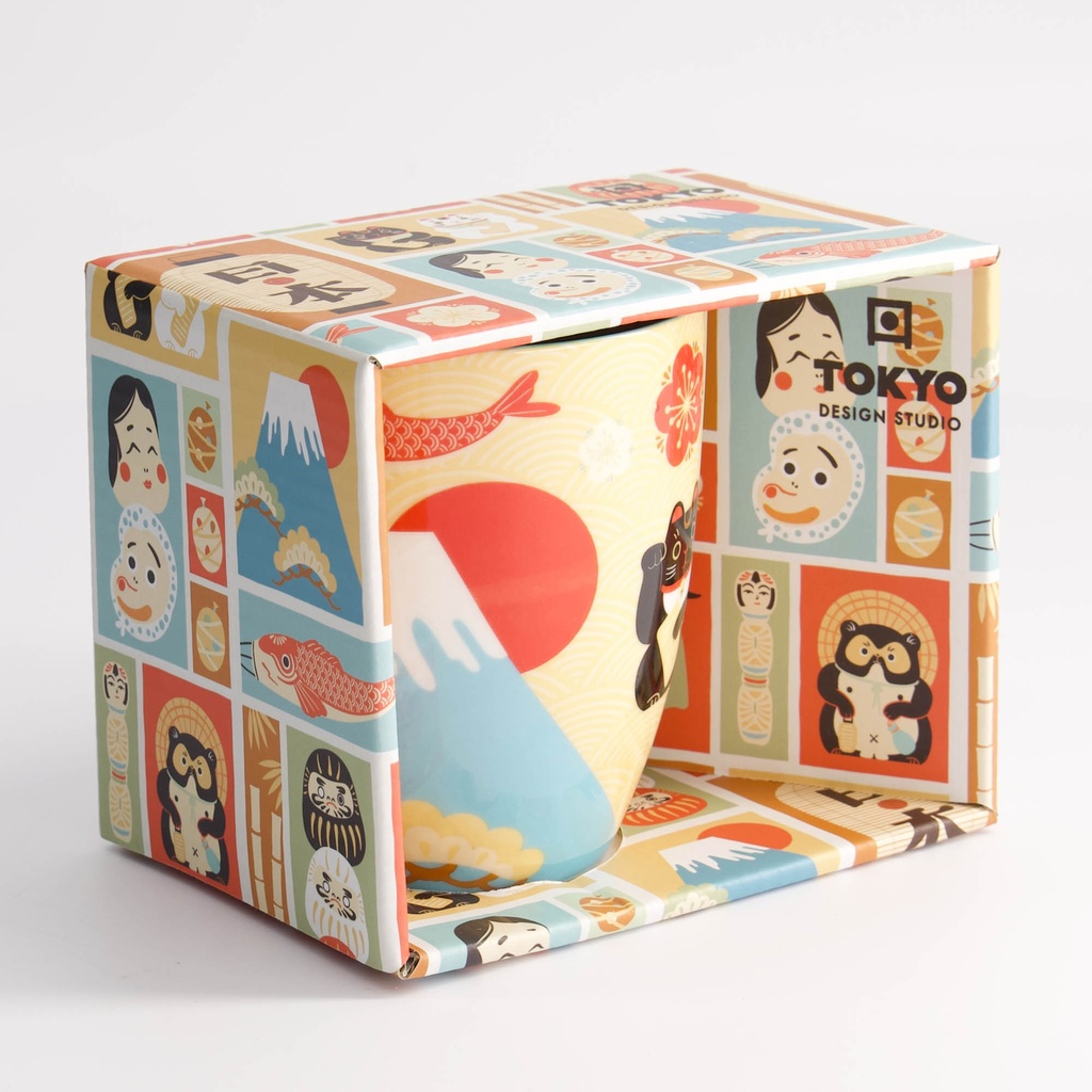 Kawaii Japan-B Mug W/Giftbox 8.5x10.2cm 340ml 21776 1/36