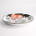 Asakusa Round Plate 25x3cm Sumo 21790 4/24