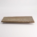 Large Plate 28.3x14cm Wood Look E763-P-14011