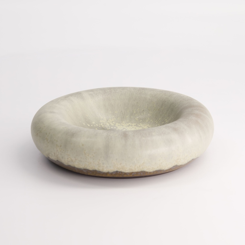 Gold Sand Grey Deep Dish 16.5x5cm Grey E764-O-06159