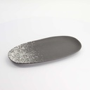 Silver Grey Mixed Plate 15.5x30.5cm A23809W673Y80 6/24