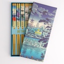 Chopstick Giftset/5 Temple A1-B158 21875 1/100