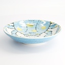 Seafood Deep Plate 21.7x5.2cm 900ml Crab Light Blue 4/32