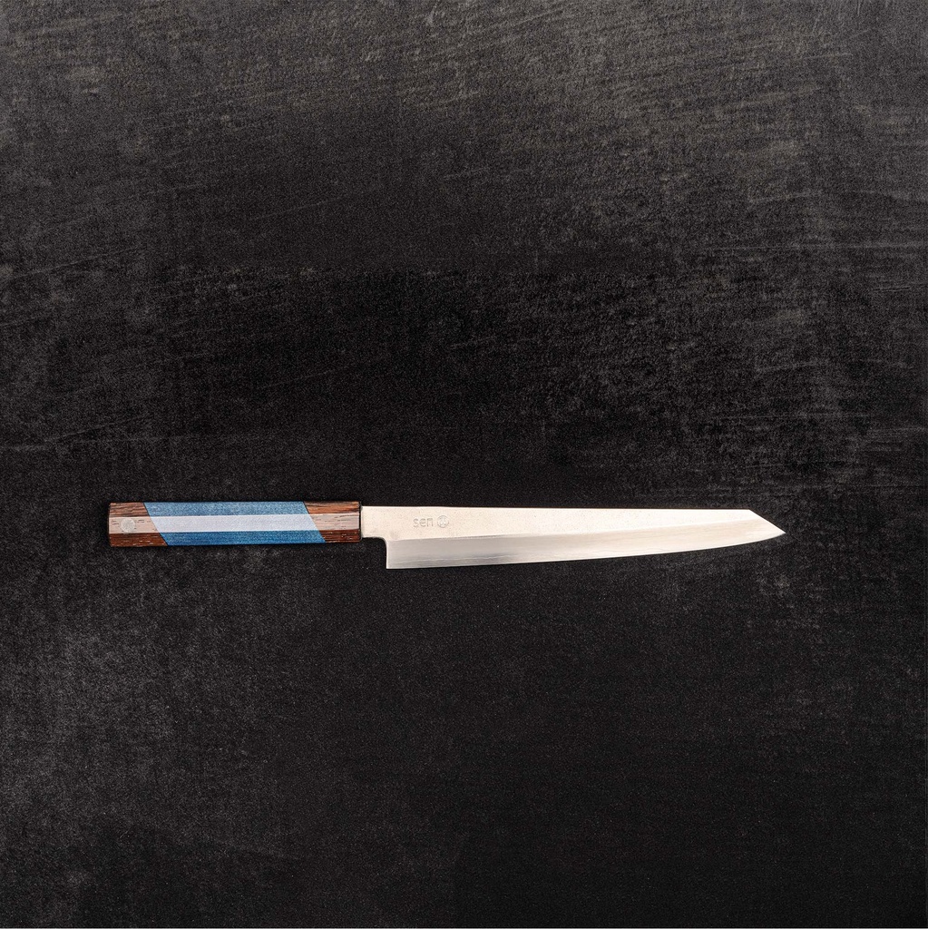 Knife Sen Kurouchi Kiritsuke Slicer 24cm