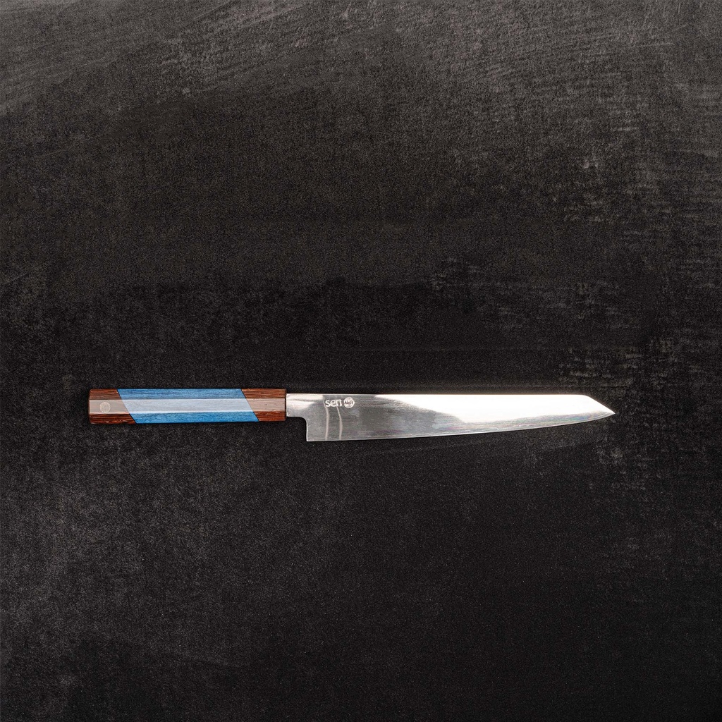 Knife Sen Mirror-Finished Kiritsuke Slicer 24cm