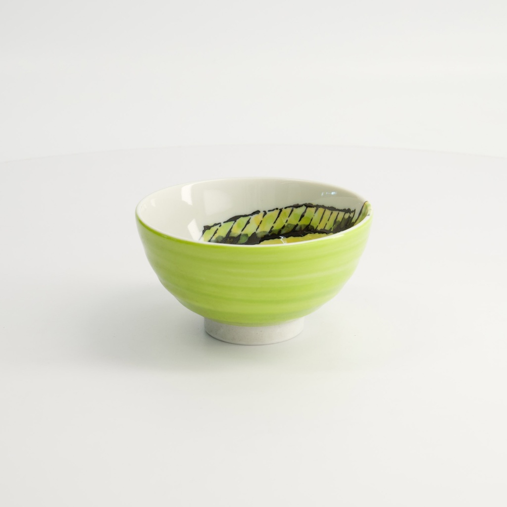 Seafood Rice Bowls 11.2x6.2cm 300ml Sole Green 6/96