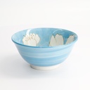 Sakura Blue Bowl 500ml 15x7cm 21976 6/48