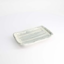 Mino Craft Plate 21x13x3cm Light Blue/White 21993 6/48