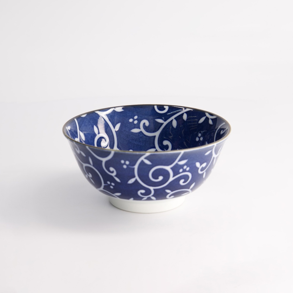 Tokyo Blue Karakusa Mixed Bowls 15x7cm 550ml HB-7103 6/48