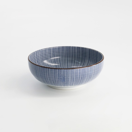 [2577] Sendan Blue Bowl 14x5cm 500ml NT00207 6/48