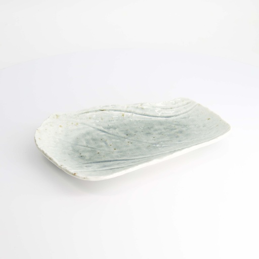 [7847] Mino Craft Rectangular Plate 26x17.8cm White 4/32