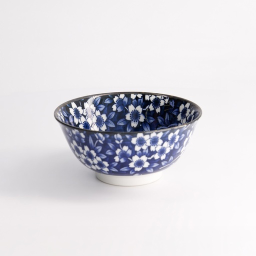 [15425] Tokyo Blue Sakura Mixed Bowls 15x7cm 550ml HB-7108 6/48