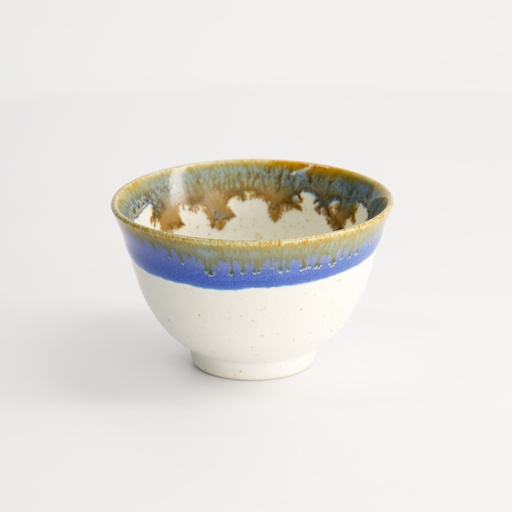 [15509] Craft Cup Sencha 9x5.4cm White/Blue 170ml YW-7178/WH 12/144