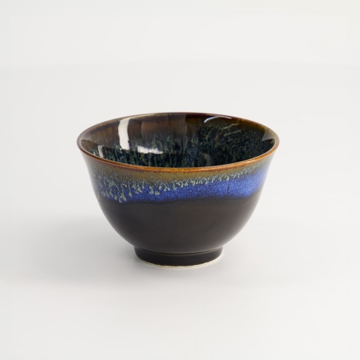 [15512] Craft Cup Sencha 9x5.4cm Blue/Grey 170ml YW-7178/YB 12/144