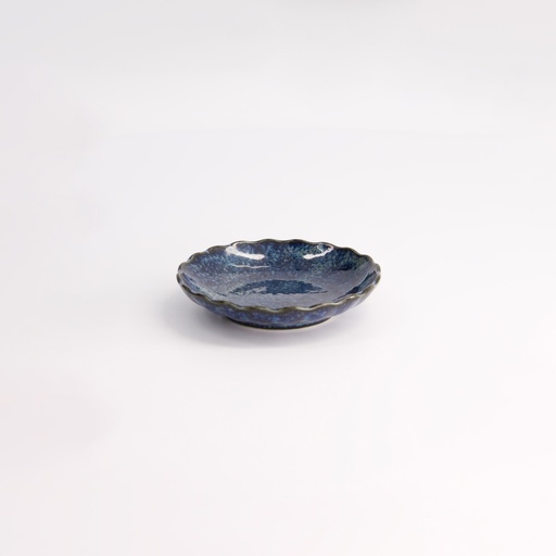 [14319] Cobalt Blue 10x2.1cm Sauce Dish YW-5587 12/192