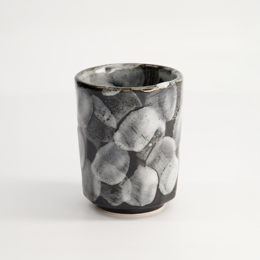 [16198] Craft Cup 7.8x10.2cm 300ml Grey Tetsu Glaze  MU-7815 6/48