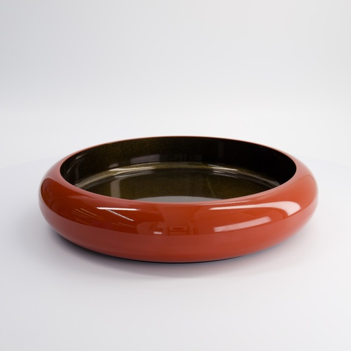[18319] Sushi Oke Orange/Gold No.10 Outer 33.8x6.8cm Inner 28.4x4.7cm 18319 1/20