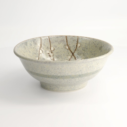 [16621] Grey Soshun Ramen Bowl 21.5x9cm 1300ml YT-9985 3/24
