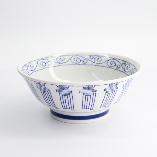 [17745] Ramen Bowl 21.5x9cm 1300ml Kotobuki Blue HB-9944 17745 3/24