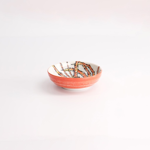 [17774] Seafood Dish 9.5x3cm 150ml Lobster Red HB-9933/A 17774 12/192