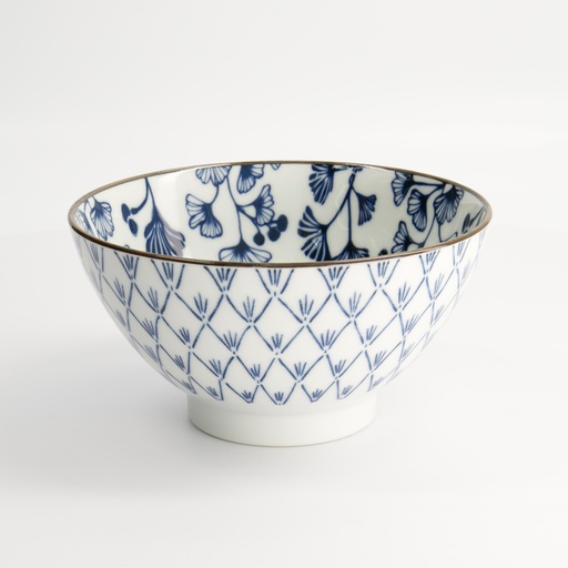 [17593] Flora Japonica Sori Bowl 18x8.7cm 950ml Maple FK-9905/D 3/36