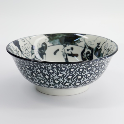 [16858] Asakusa Bowl 20.5x8cm 1250ml Ninja KA-8034/B 4/32