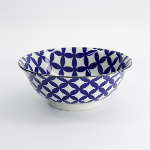[16870] Mixed Bowls Ramen Kotobuki Shippo 20.5x8cmh 1200ml HB-8005/B 3/24
