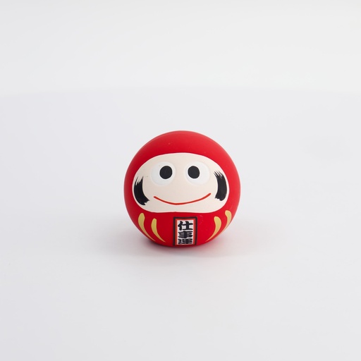 [16912] Daruma Red Good Bussiness/Popularity 6x6x6cm KT10/RD 1/120