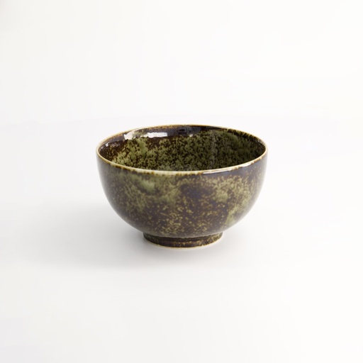 [17397] Shinryoku Green Okonomi Bowl 13x7.2cm 500ml YW-5579/G 4/48