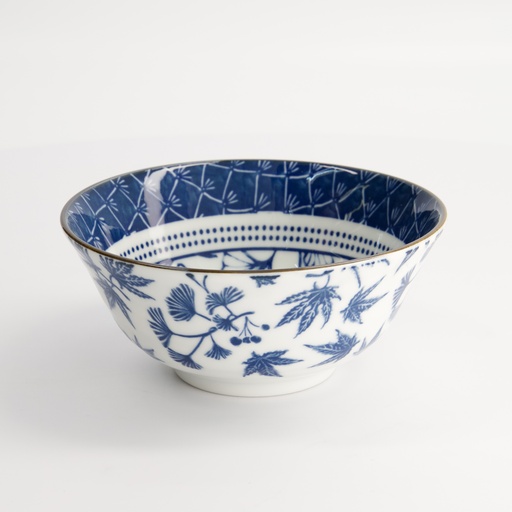 [16701] Flora Japonica Tayo Bowl 15.2x6.7cm 500ml Gingko FK-8022/A 6/48