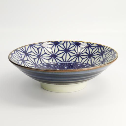 [16573] Mixed Bowls 24.5x7.5cm Ofuke Asanoha 1400ml 16573 4/24