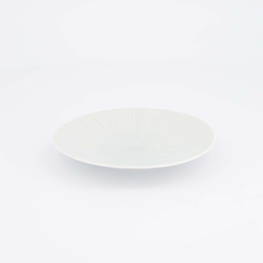 [16395] Sky White Plate 16.5x2.2cm TN-7017/W 16395 6/96