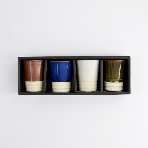 [16403] Craft Cup Giftset 4pcs 5.6x7cm 90ml YW-7026 16403 1/36