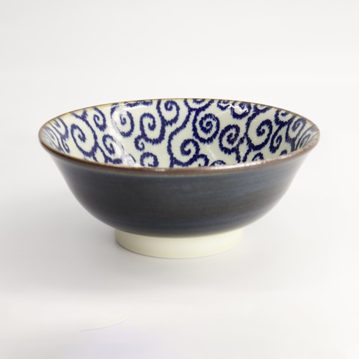 [18914] Ten Karakusa Bowl 21x8.7cm 1400ml  FK-2110/B 4/24