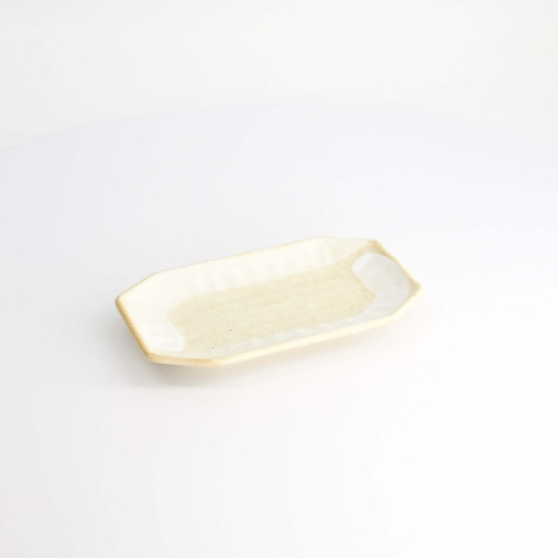 [20697] Mino Craft Rectangular Plate 19x11.2x2cm Blue 12/72
