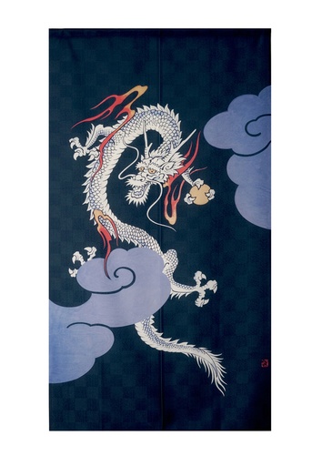 [20793] Noren 85x150cm Rising Dragon     93454