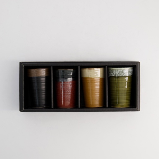 [20911] Craft Cup Giftset 4pcs 5.3x8.3cm 90ml A 20911 1/24