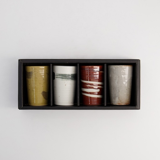 [20913] Craft Cup Giftset 4pcs 5.3x8.3cm 90ml C 20913 1/24