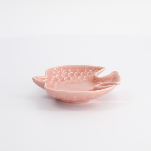 [21033] Swallow Bird Plate 12x11x3cmh Pink 10/120