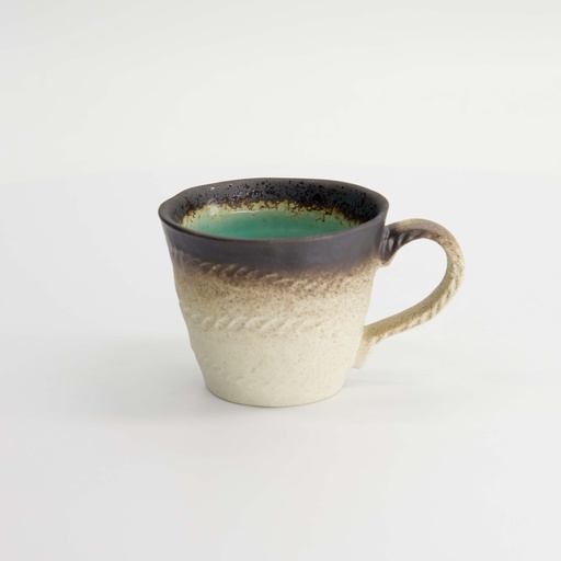 [21324] Yamasaku Turquoise Mug 12.5x9x7.5cm 200ml 21324 6/72