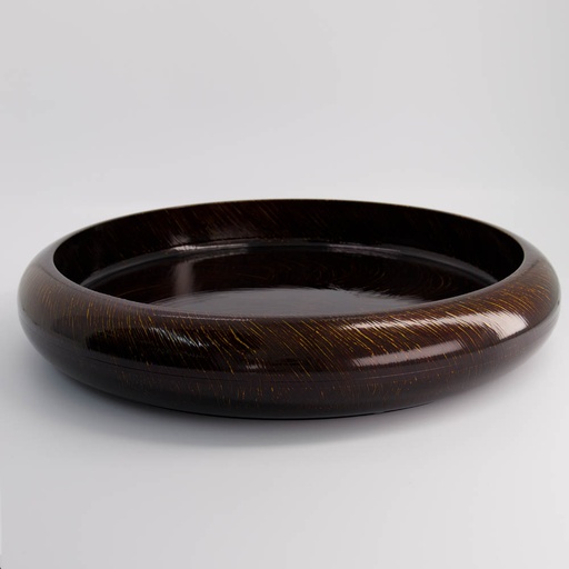 [20861] Sushi Oke Gold Wood No.13 Outer 43.8x7.4cm Inner 37.6x5.2cm 20861 1/10