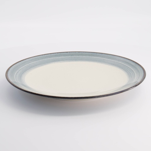 [21081] Unkai Large Round Plate 28.5x3.5cm Wh 21081 3/18