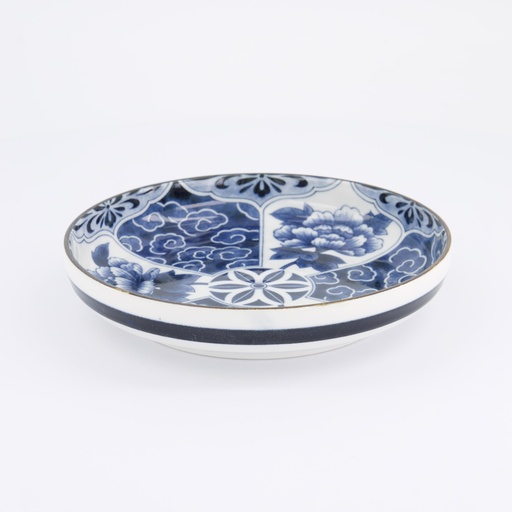 [21503] Wa Mixed Bowls Pasta Plate Unsai Botan 20x4.1cm 21503 4/32